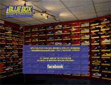 Tablet Screenshot of blueboxsport.com